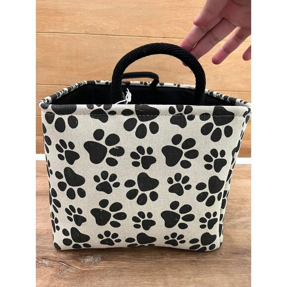 CUSTOM Embroidered Toy Bin with Paws - Picture 2 of 8